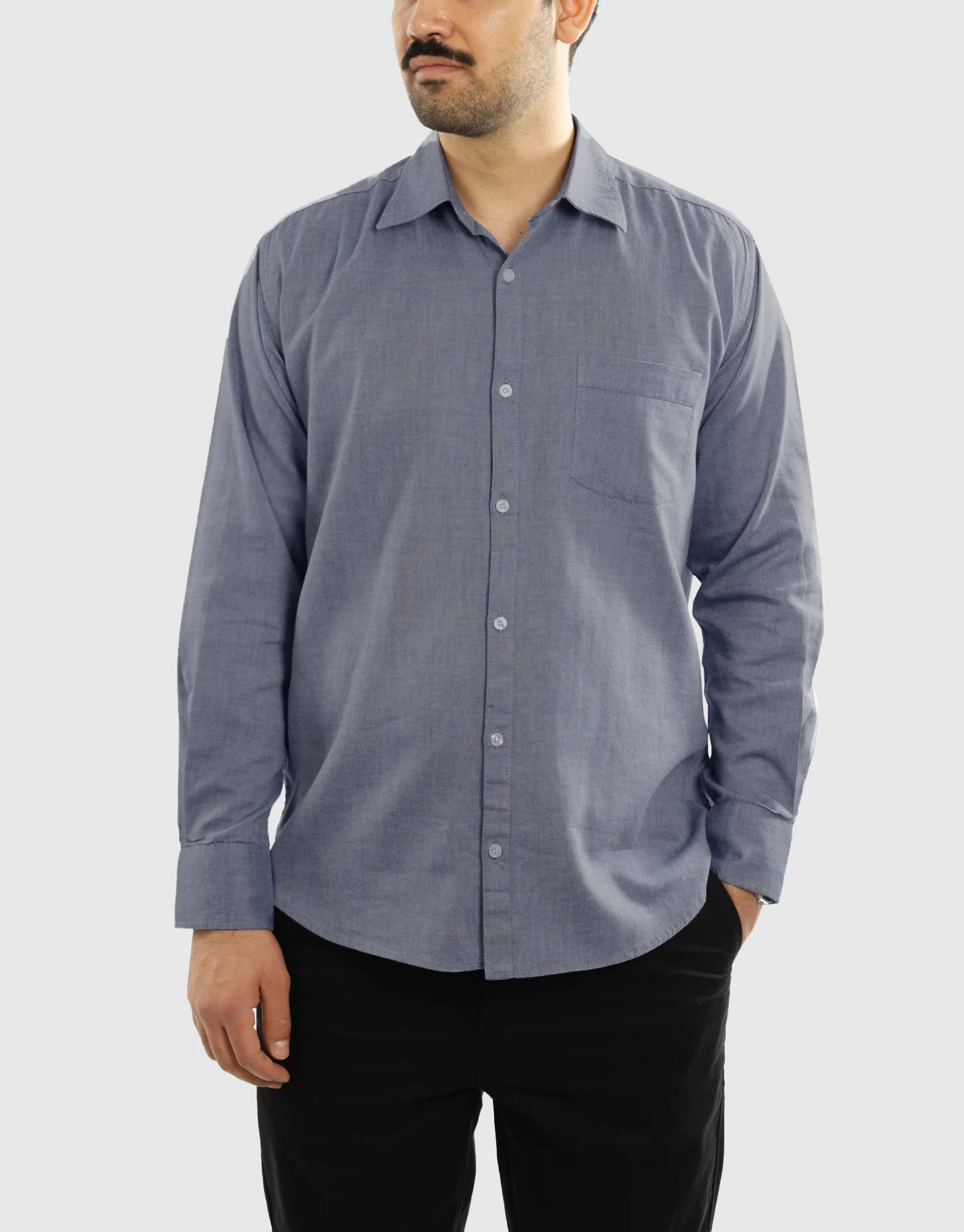 پیراهن آستین بلند ساده