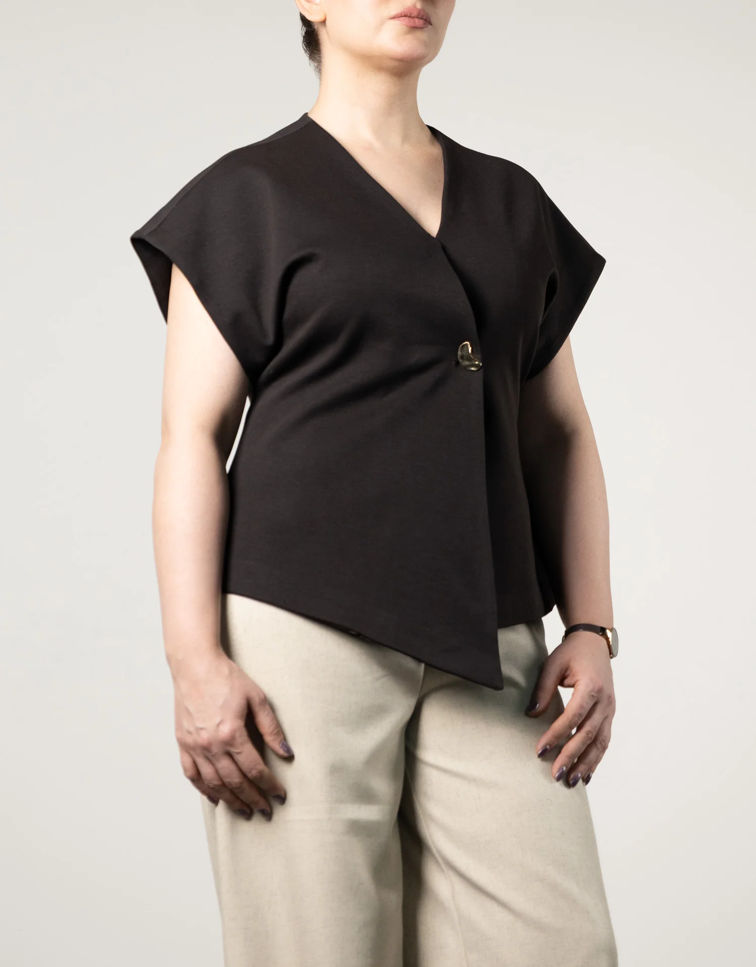وست آستين سرخود زنانه